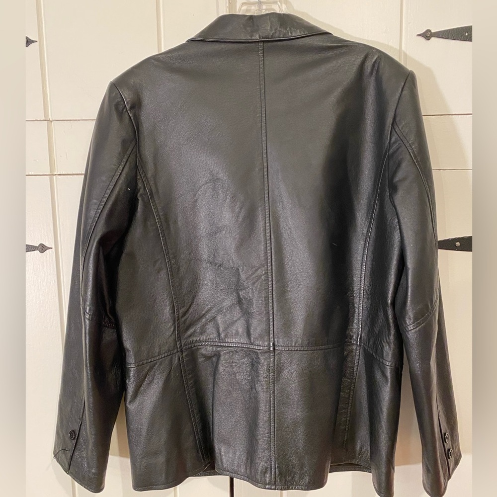 Fully Lined Clio Leather Jacket. Previously Owned… - image 3